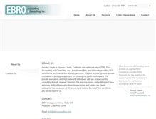 Tablet Screenshot of ebroconsulting.com